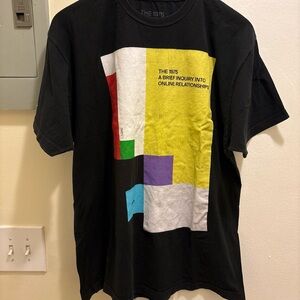 Men’s The 1975 Graphic Logo Black Band Tour Metch T shirt size XL